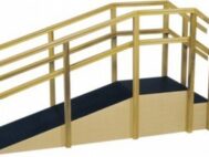 ZAWH1590 ESCALERA Y RAMPA EN MADERA